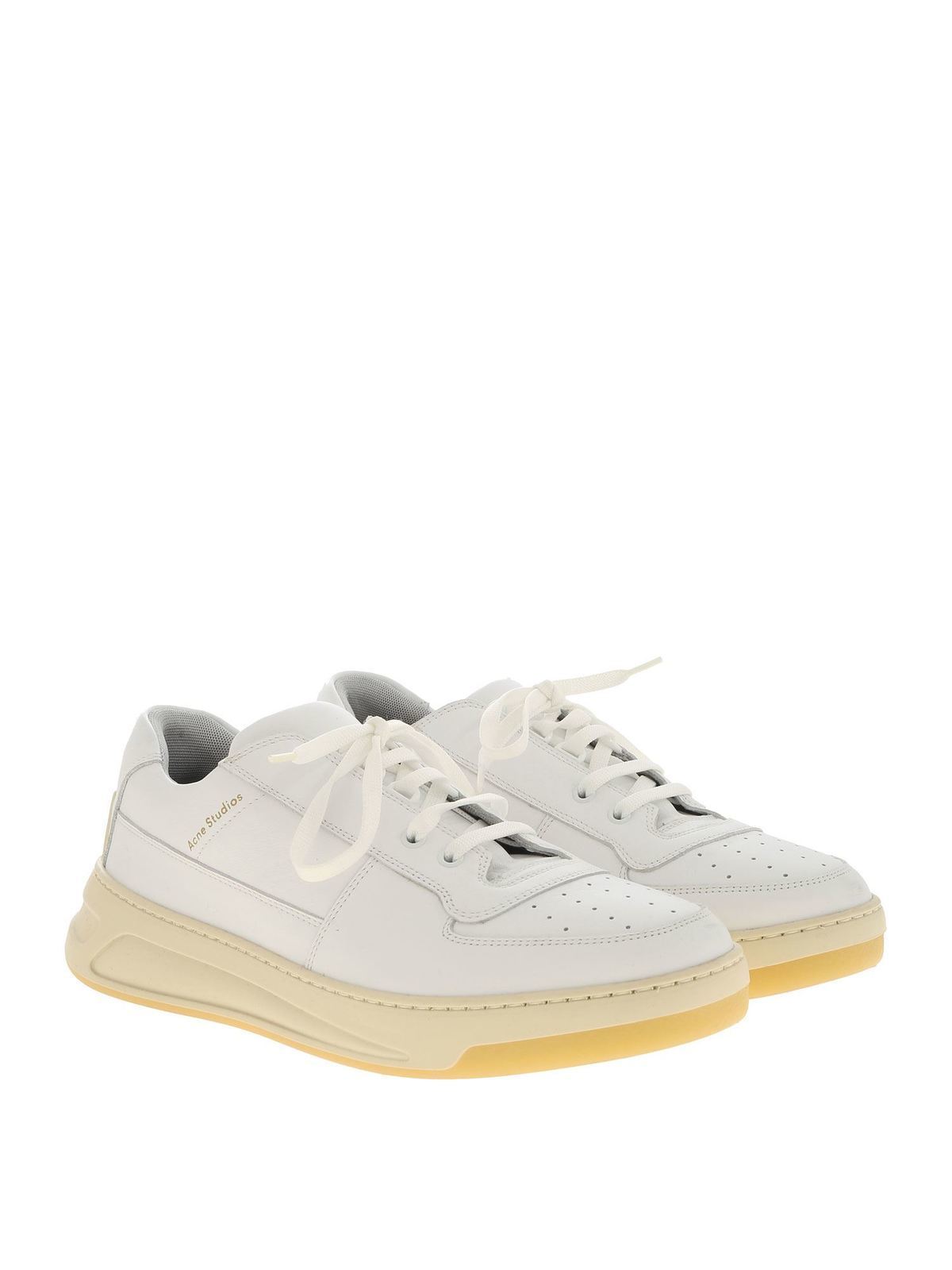 Trainers Acne Studios - sneakers in white - BD0011WHITE