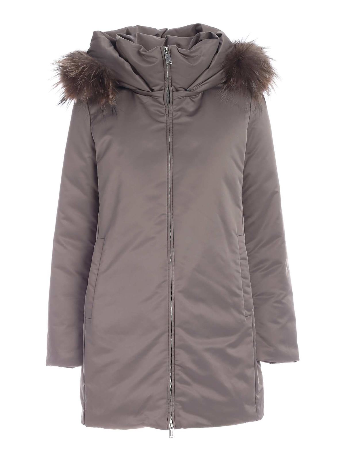 Add Daunenmantel Grau Grau Damen 2AW6652310 THEBS