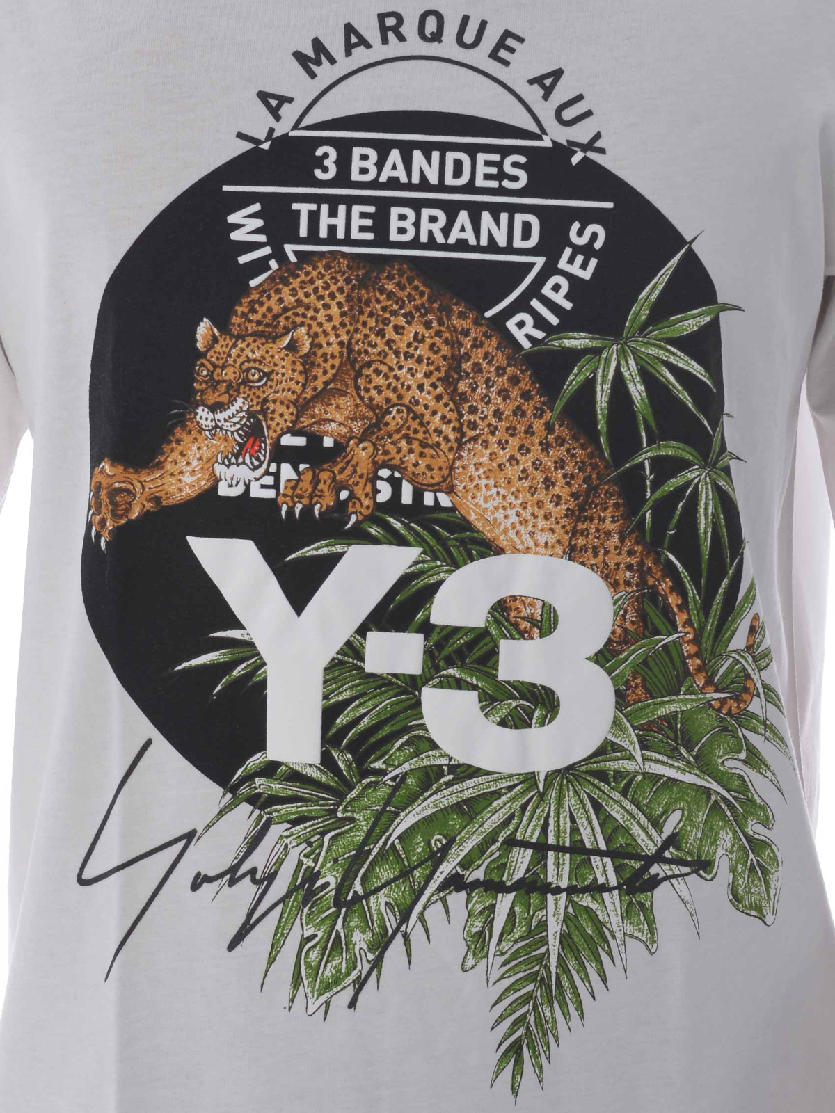 Tシャツ Adidas Y-3 - Tシャツ - Leopard - CY6860COREWHITE