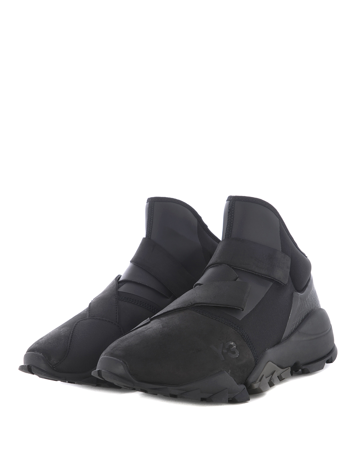 Trainers Adidas Y-3 Ryo black slip-on sneakers - CG3156