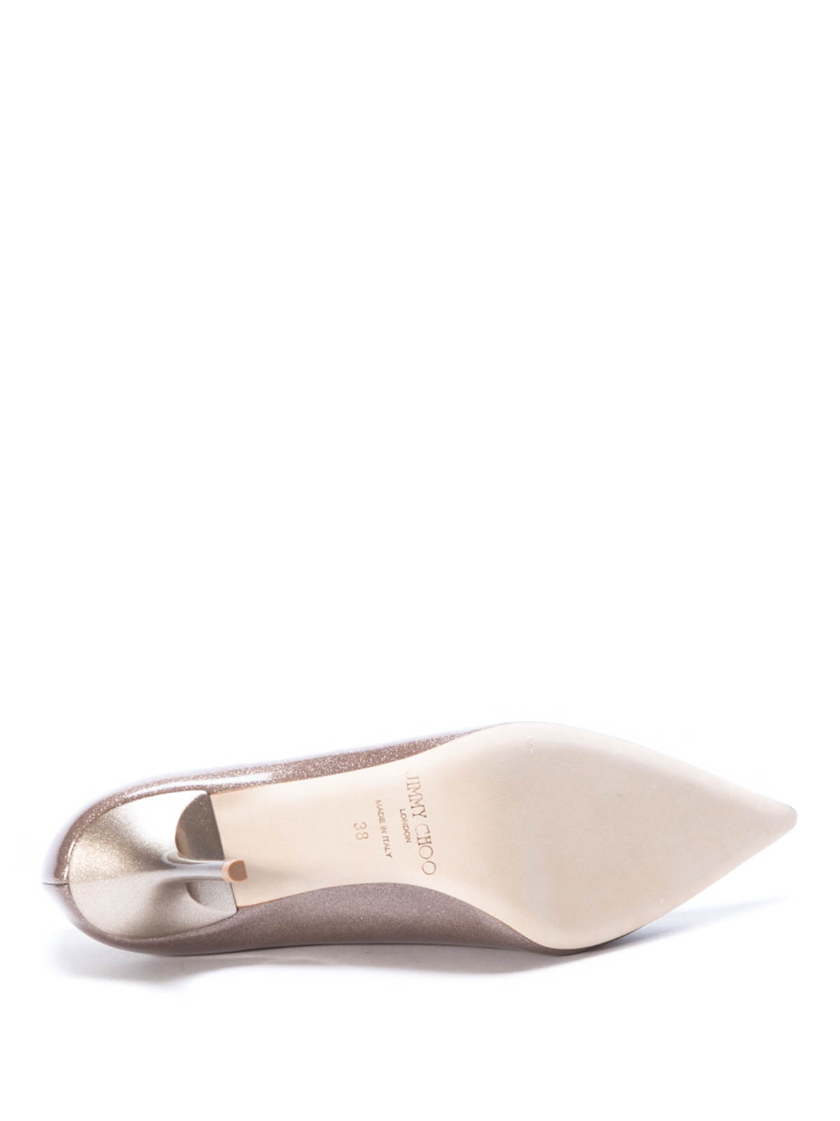 Jimmy Choo Agnes court shoes - Light Pink - Women | AGNESGPASAND
