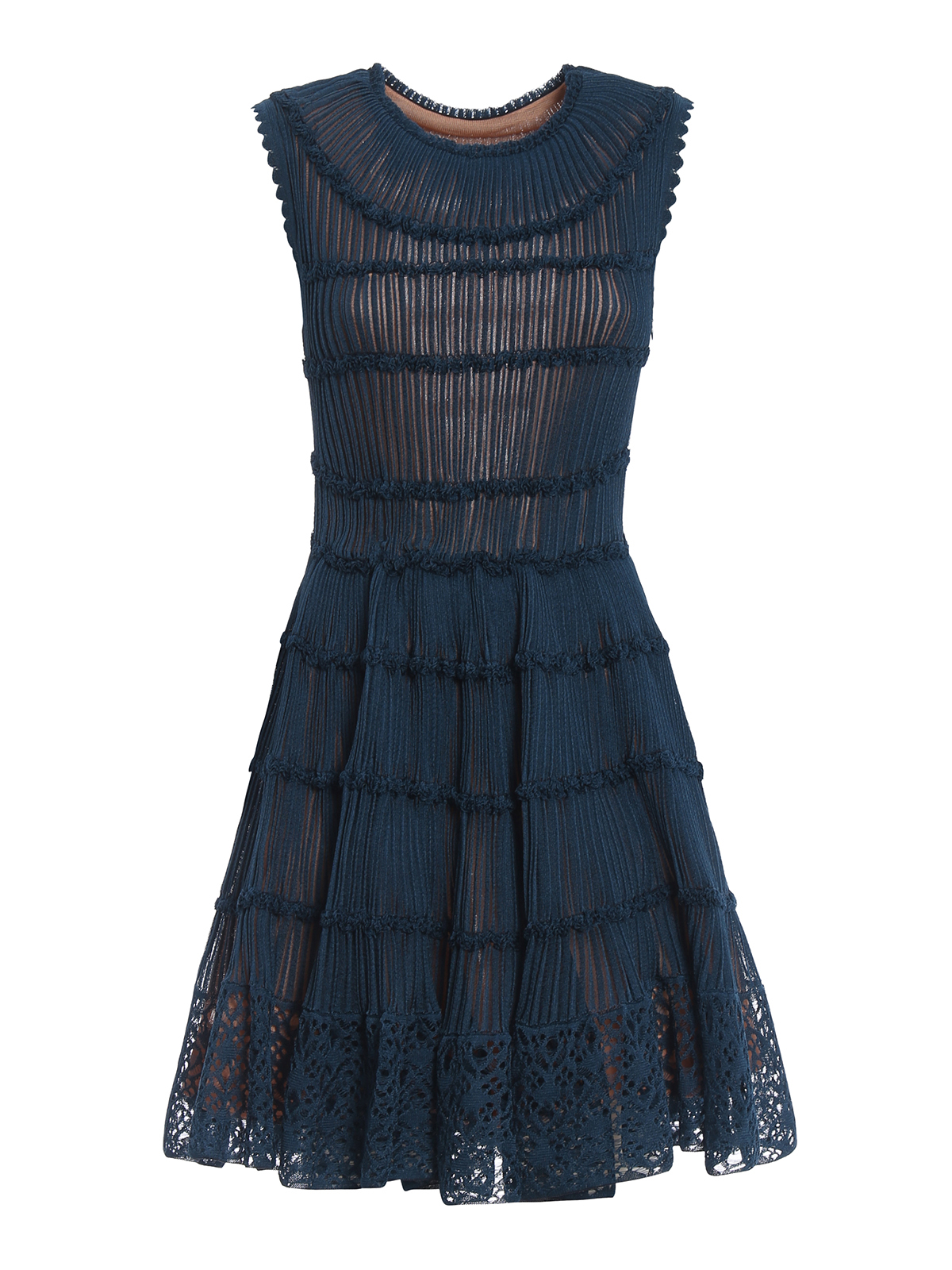 alaia dress blue SOLD Azzedine Alaïa Blue and Cream Fitted Body Con Dress – Palm Beach  Vintage