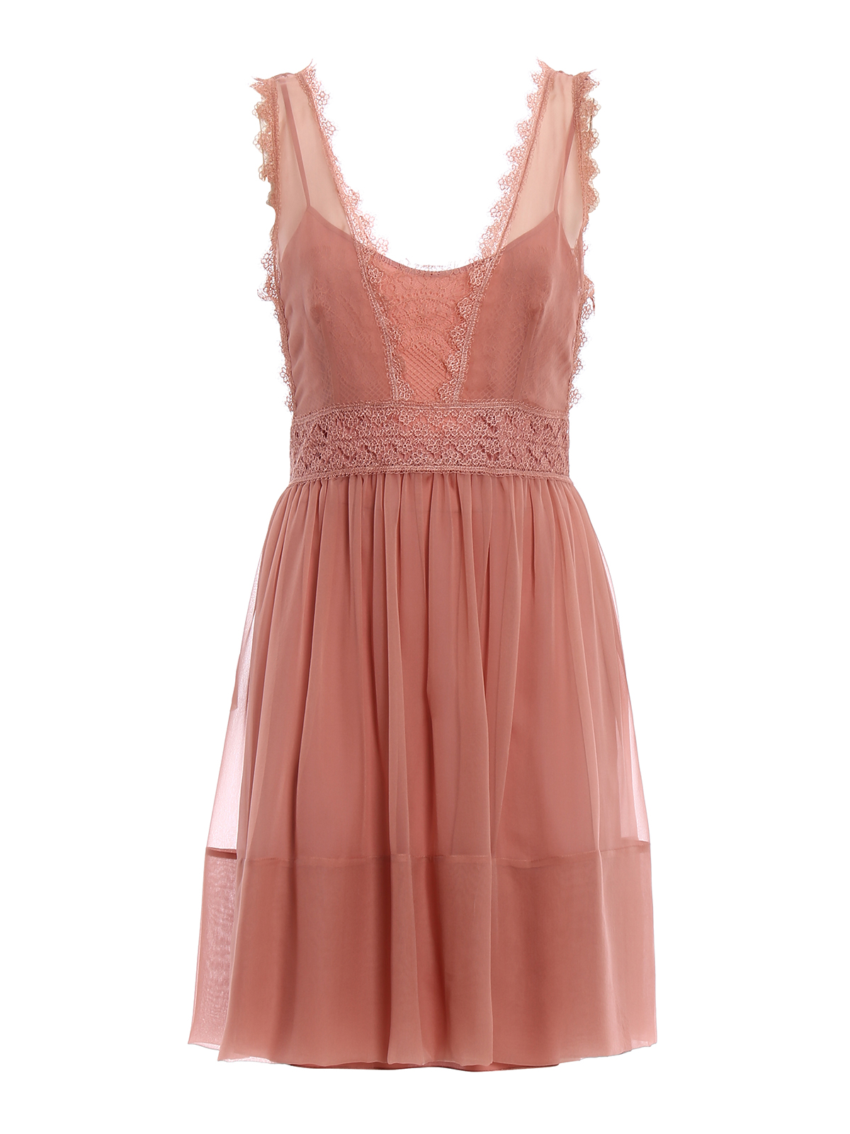 alberta ferretti pink dress Alberta Ferretti Long pink off-shoulder dress