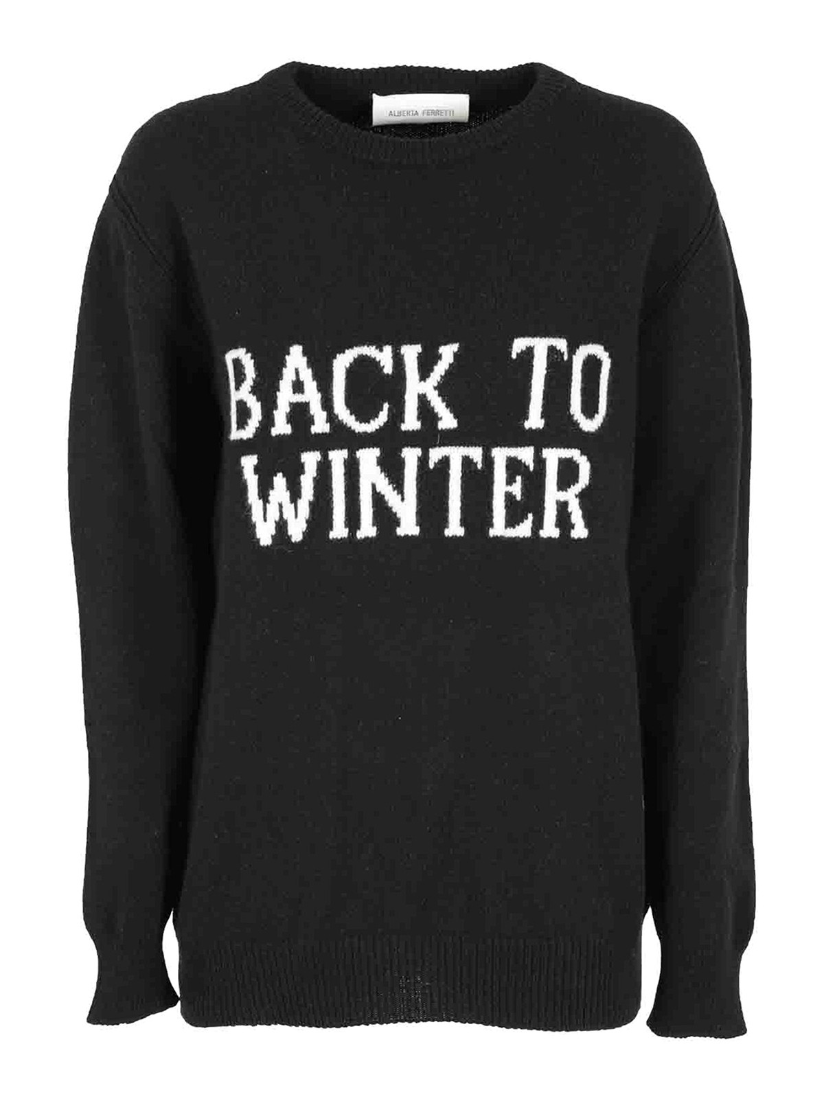 Alberta Ferretti Back To Winter cashmere sweater 093751071555