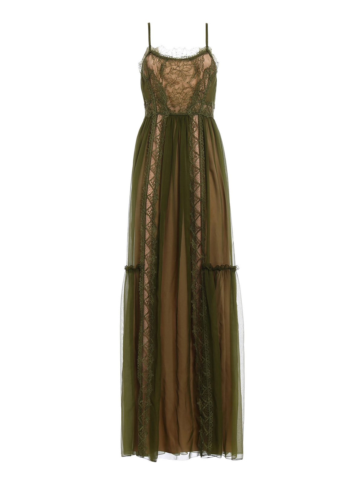 strapless open back dress Sheer Lace Pleated Slip Dress – Prism Boutique