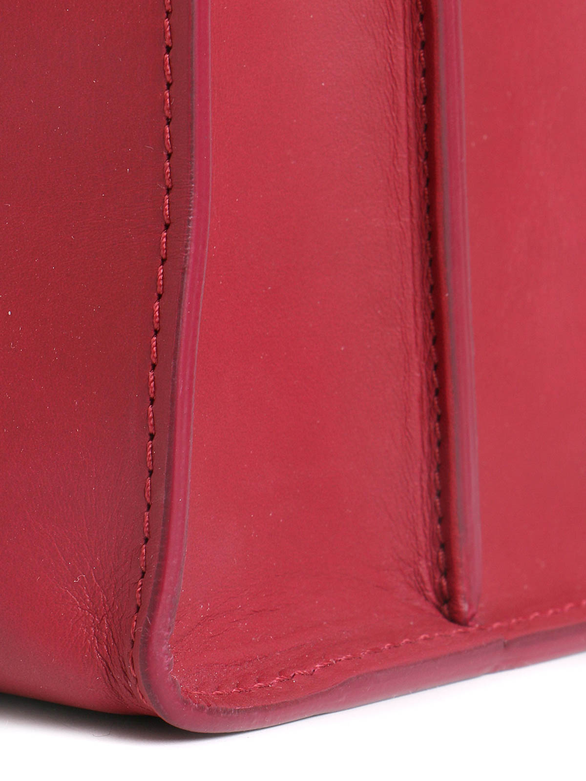 Sophie Hulme Albion leather tote - レッド|BG187LEBER | THEBS