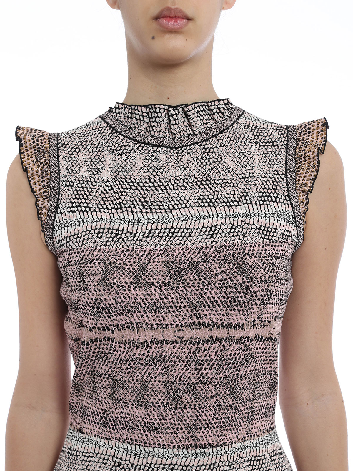 alexander mcqueen crochet dress Alexander McQueen Cotton-blend crochet dress Alexander McQueen