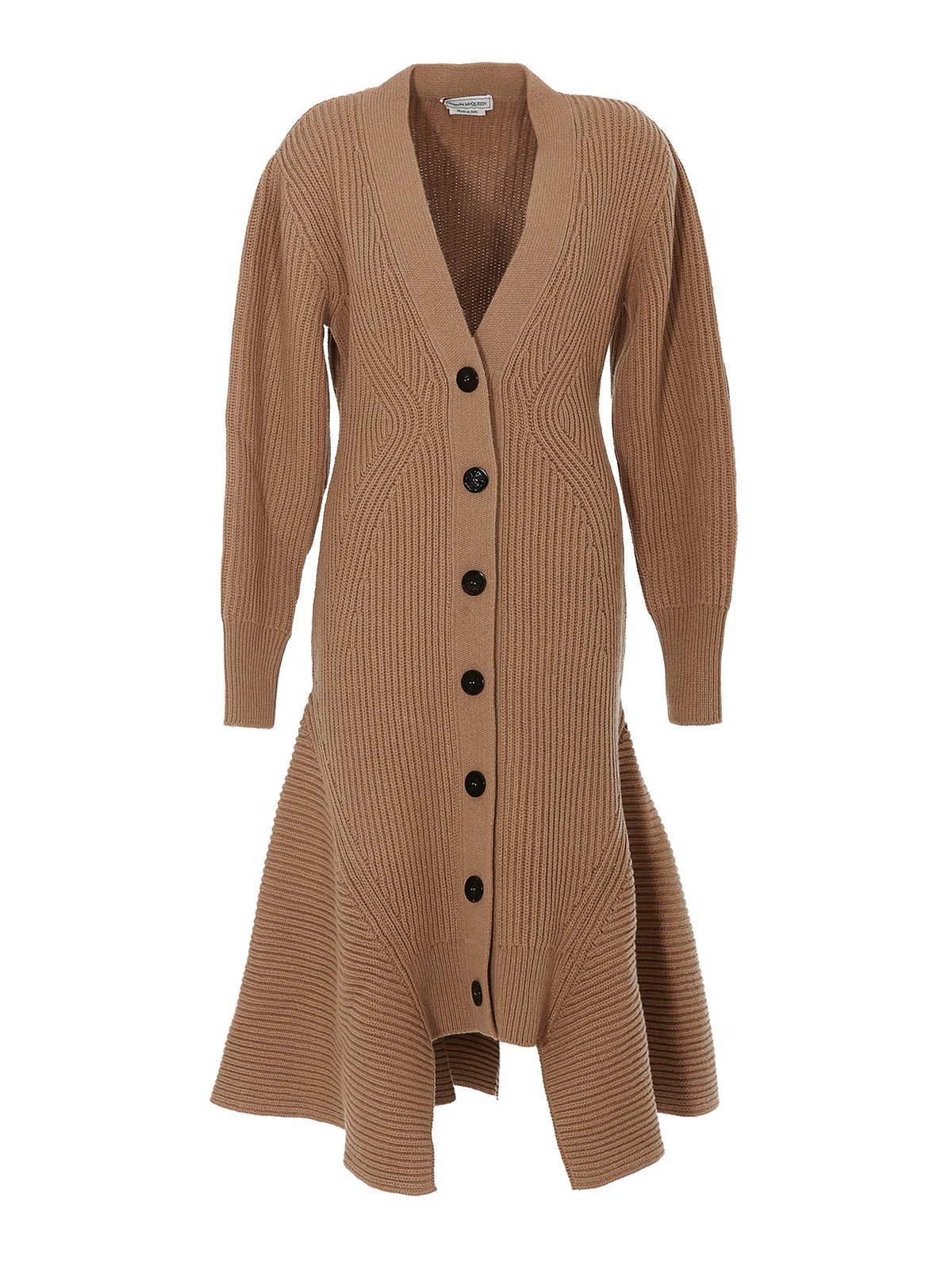 Alexander Mcqueen Knitted jacket - Camel - Women