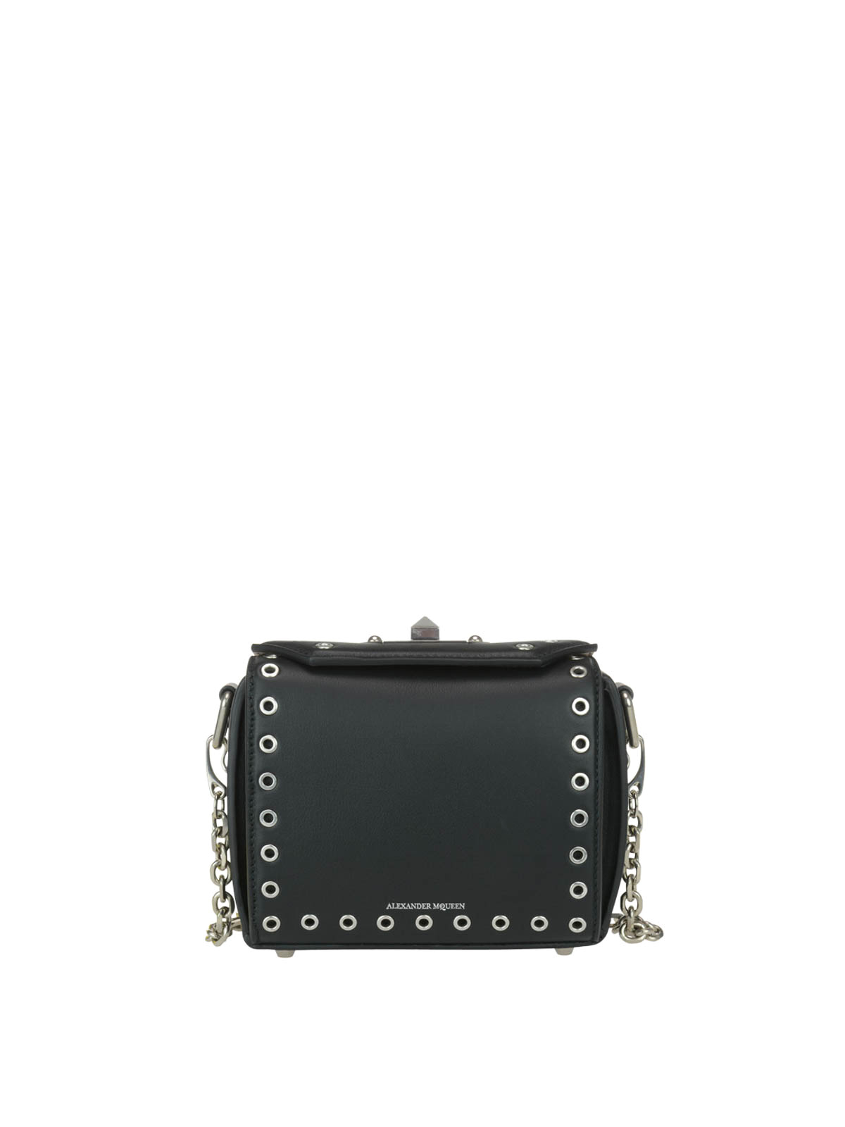 Alexander McQueen レザークロスボディバッグ Alexander Mcqueen Box leather cross body bag | 479767DX5AY1000