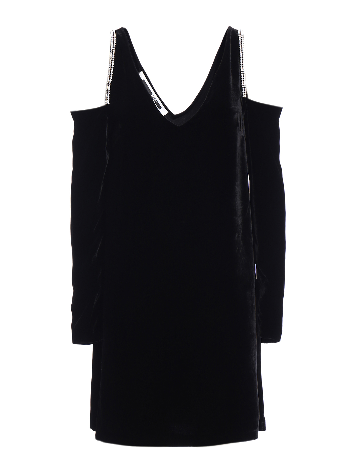 Alexander Mcqueen Embellished velvet dress|482412RIF361000