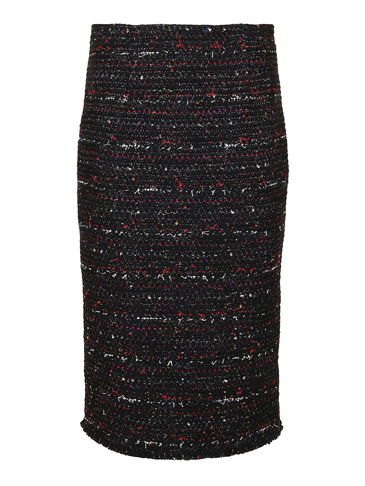 スカート Alexander Mcqueen Pencil Skirt In Tweed Alexander Mcqueen Tweed pencil skirt - Black | 633810QEACB1041