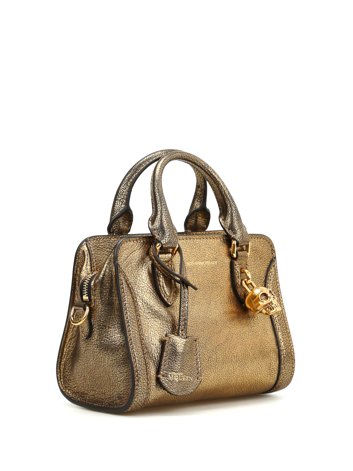 Alexander mcqueen mini padlock bag best sale