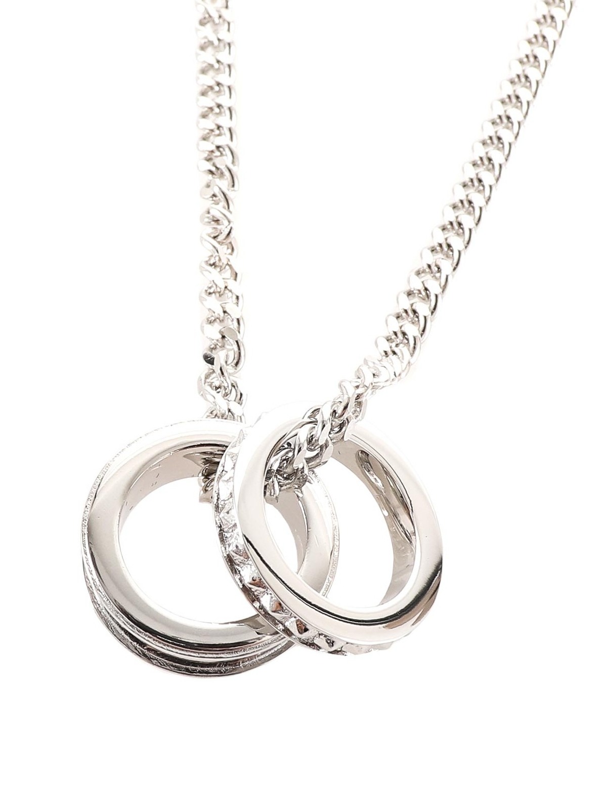 Alexander Mcqueen Skull necklace Silver Men 628156J160N0926