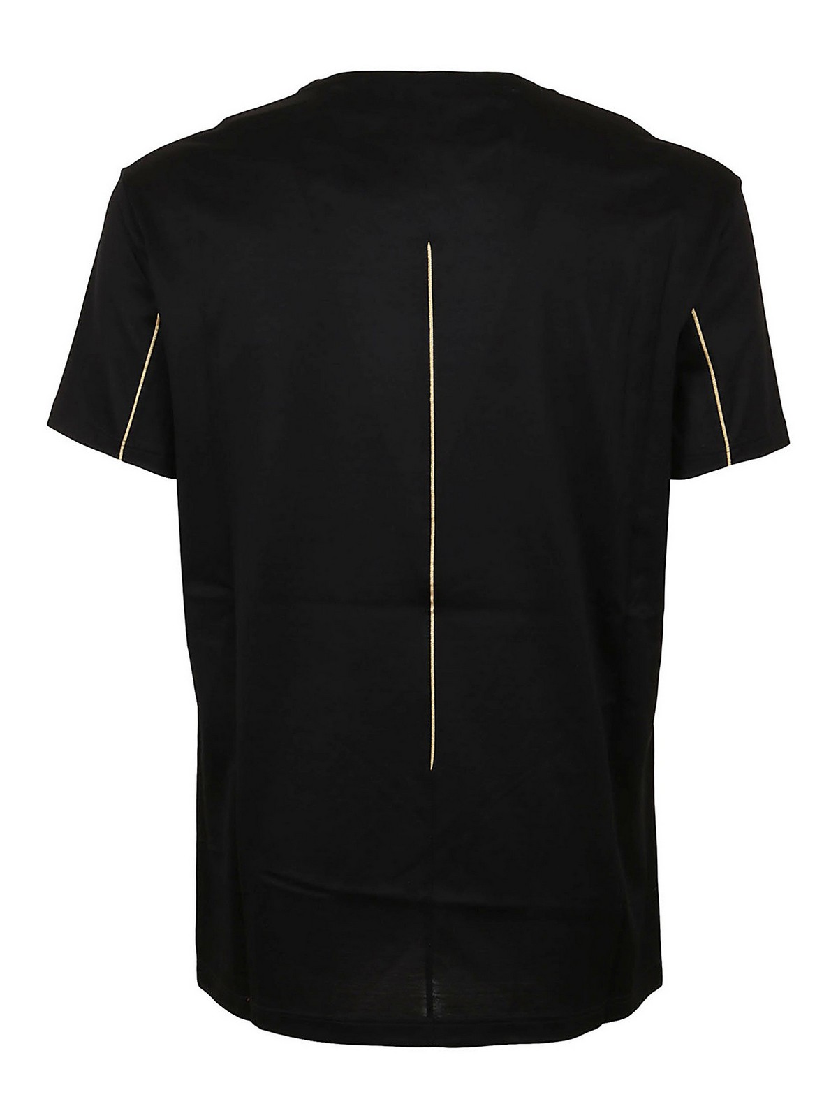 Alexander Mcqueen Black Cotton Jersey T-Shirt