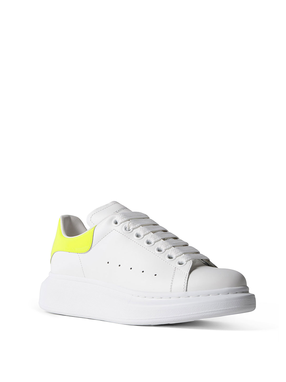 alexander mcqueen online trainers oversize fluo yellow white sneakers 00000119534f00s002