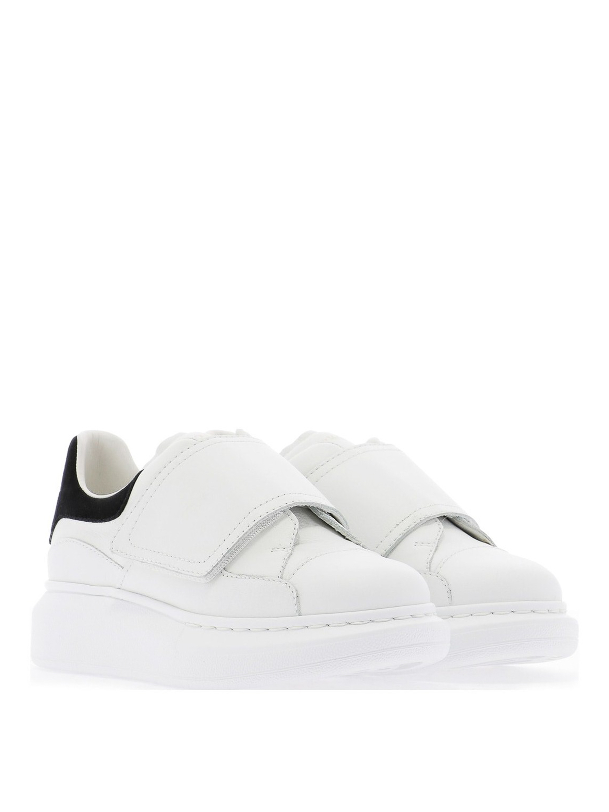 Alexander McQueen Oversized Sneaker 'Removable Velcro Patch ‑ White'  625161‑WHYB7‑9129 - 625161-WHYB7-9129 - Novelship