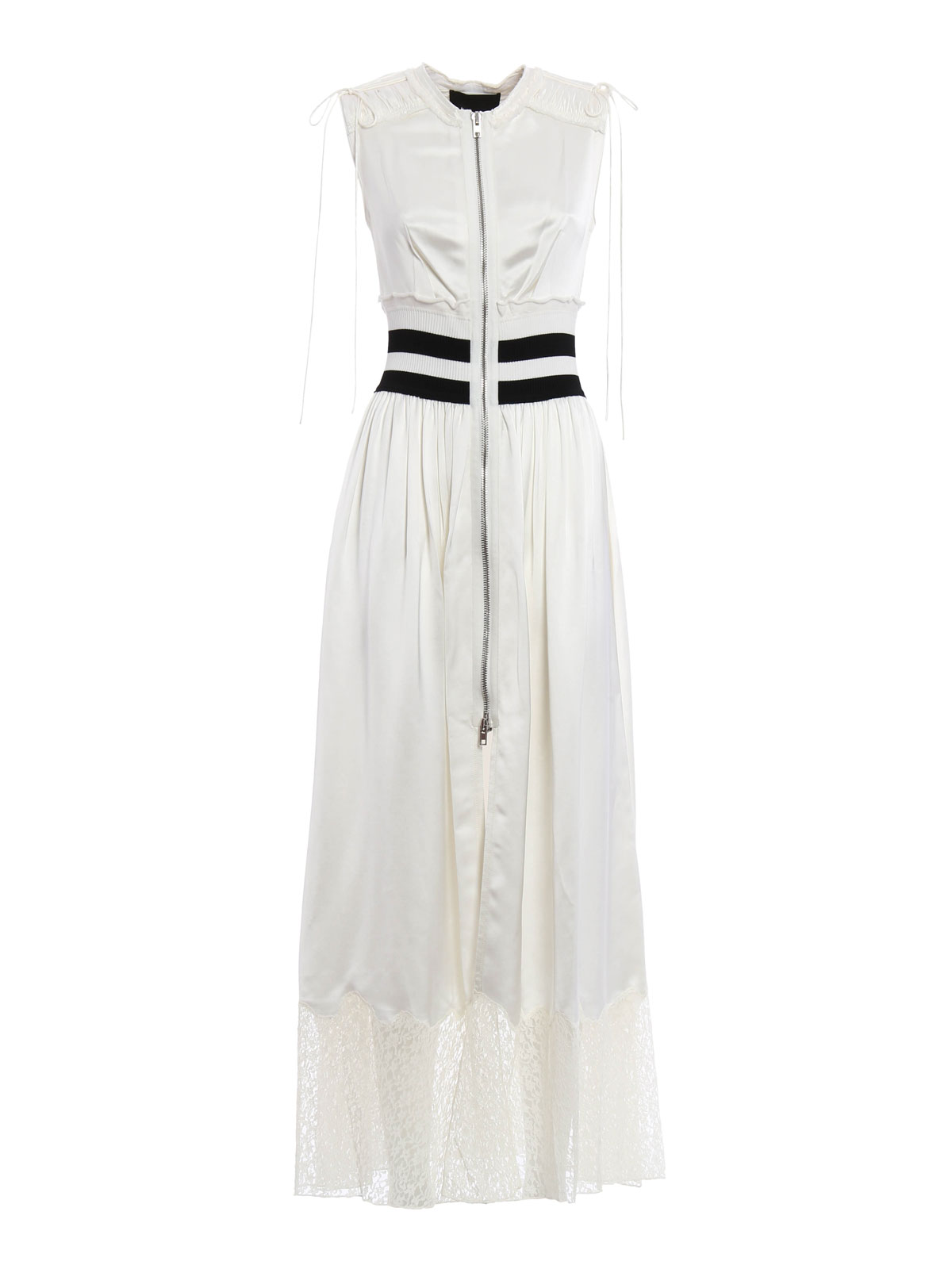 Alexander Wang Long zipped dress - White - Women|108160S16104