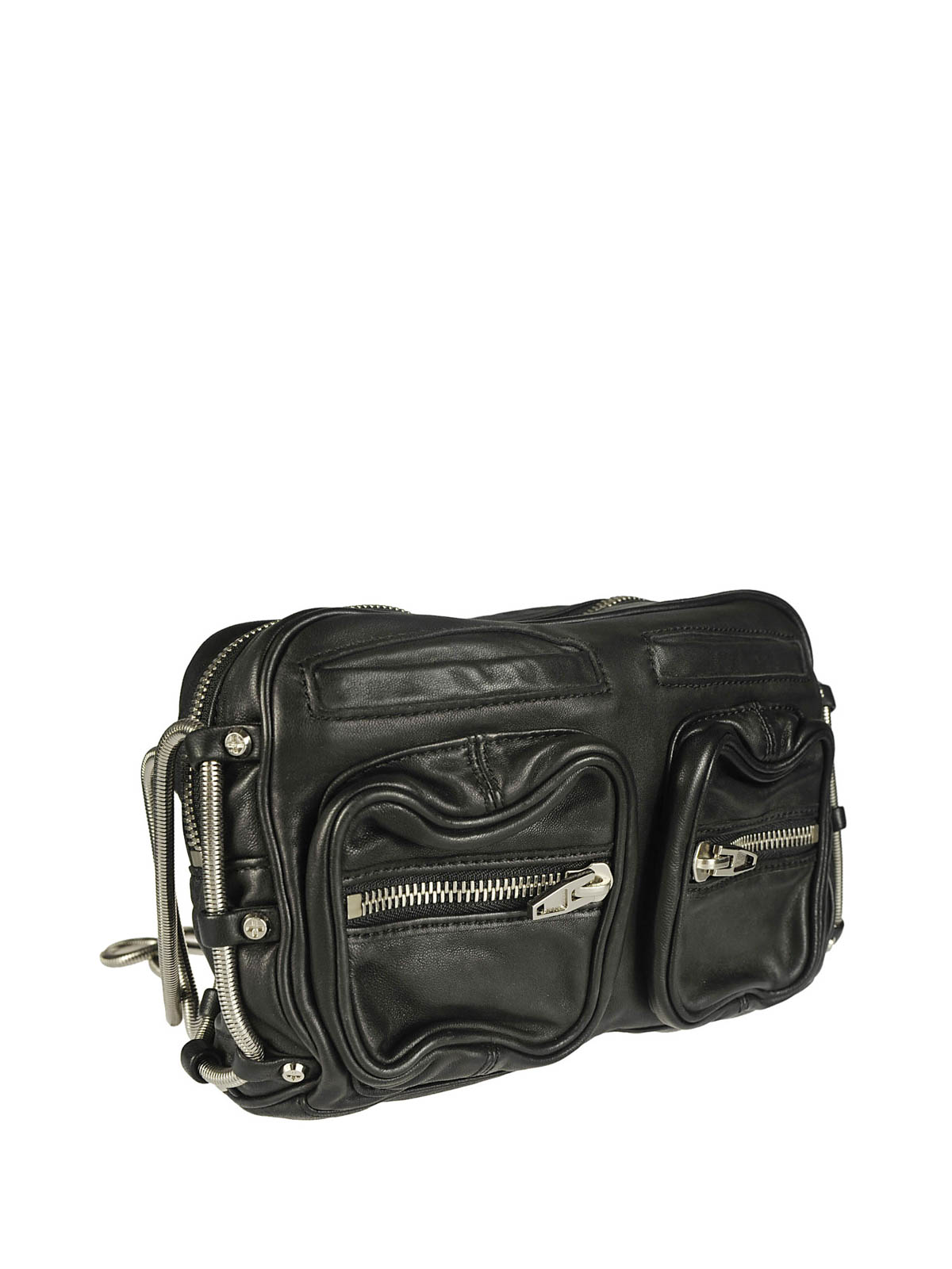 Brenda multi pocket leather bag