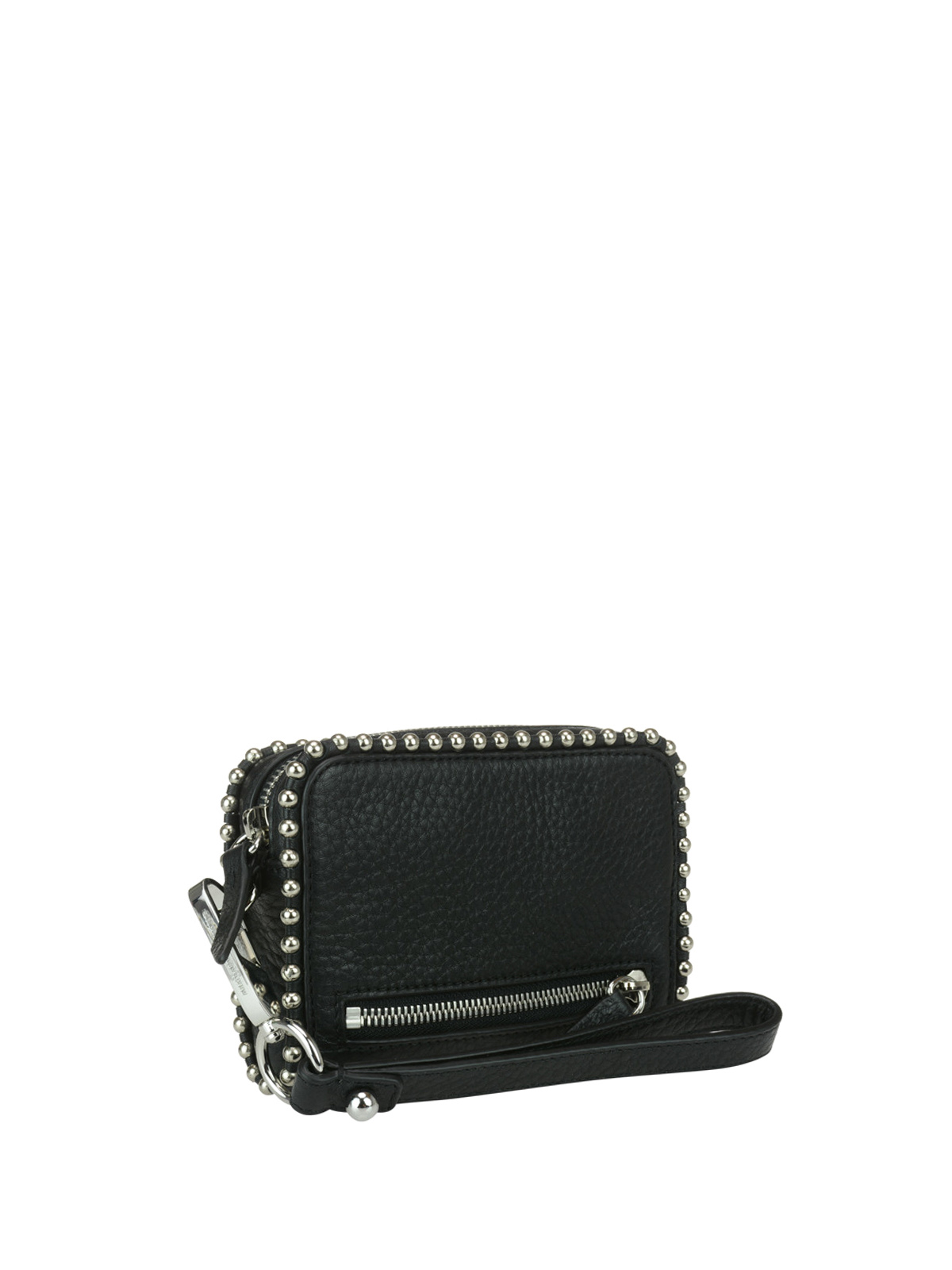 Alexander Wang Fumo L studded leather wallet|7027O0081L001