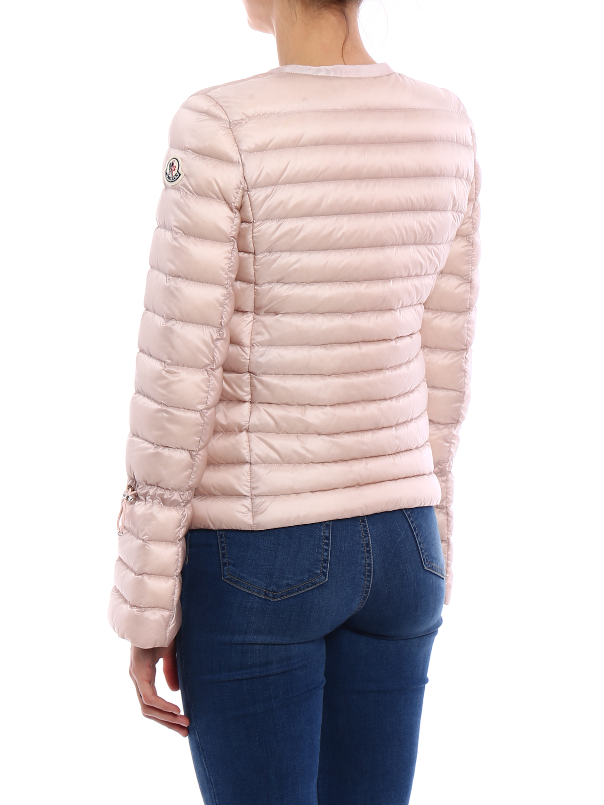 Padded jackets Moncler - Almandin bon ton light pink jacket