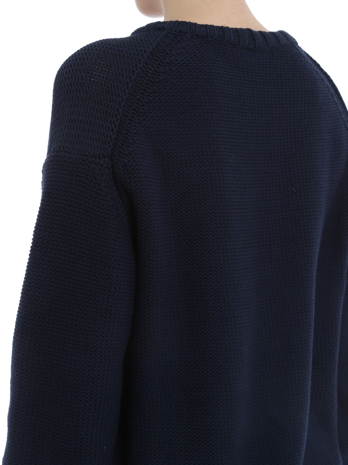 Crew necks N°21 - Anchor detailed sweater - A01075230001 | thebs.com