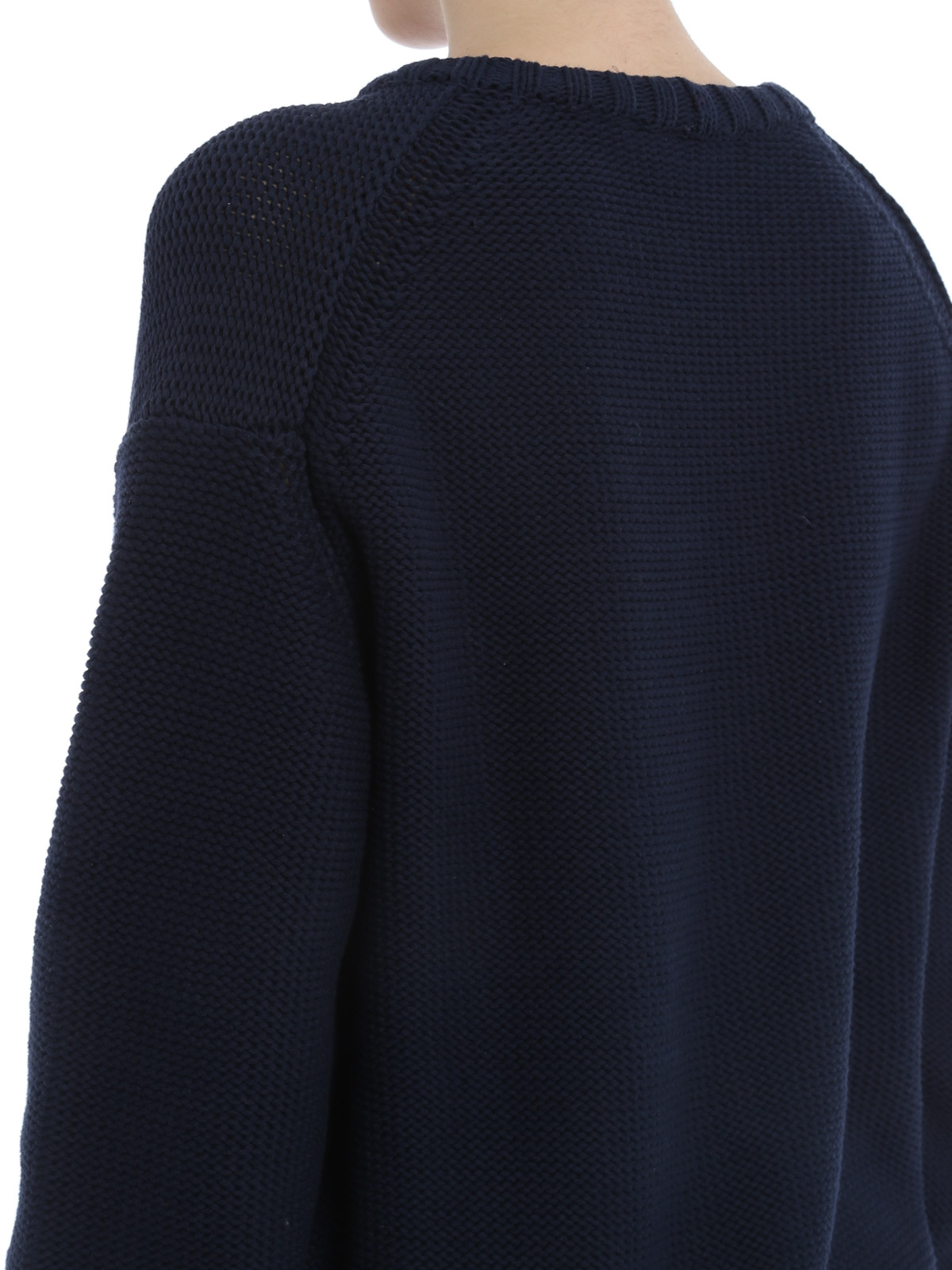 Crew necks N°21 - Anchor detailed sweater - A01075230001