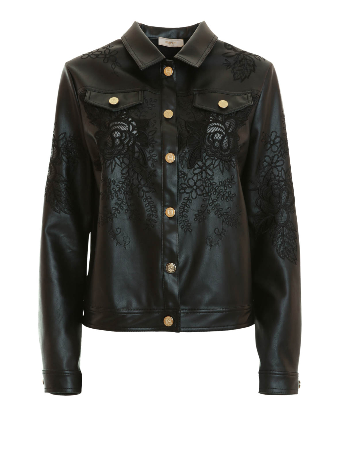 Bombers Angelo Marani - Embroidered bomber jacket - 224960R0009