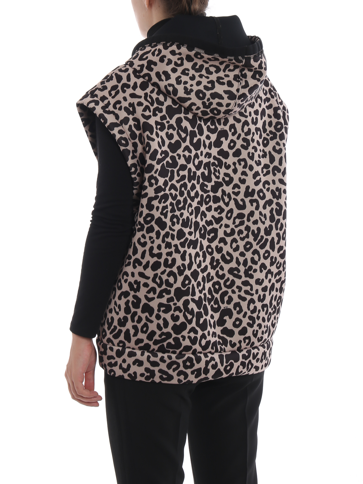 Animal sleeveless hoodie hotsell