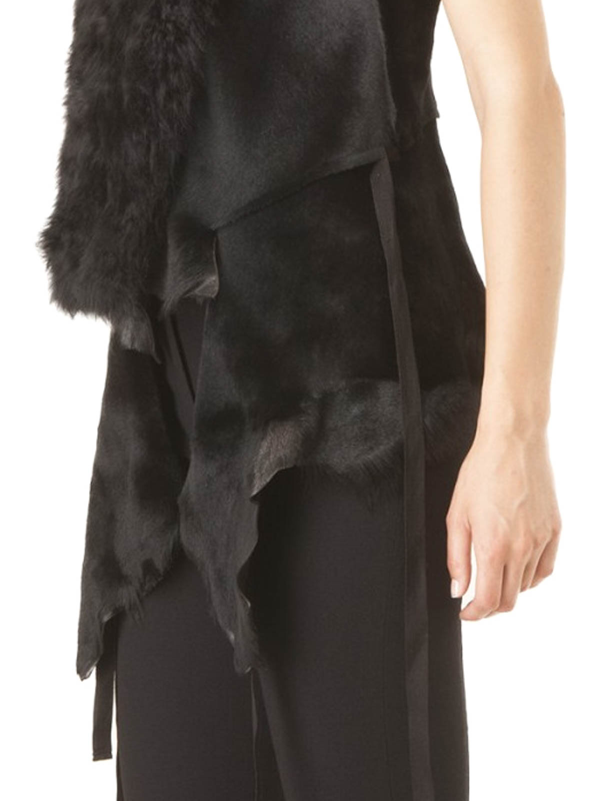 Waistcoats & gilets Ann Demeulemeester - Fur waistocat