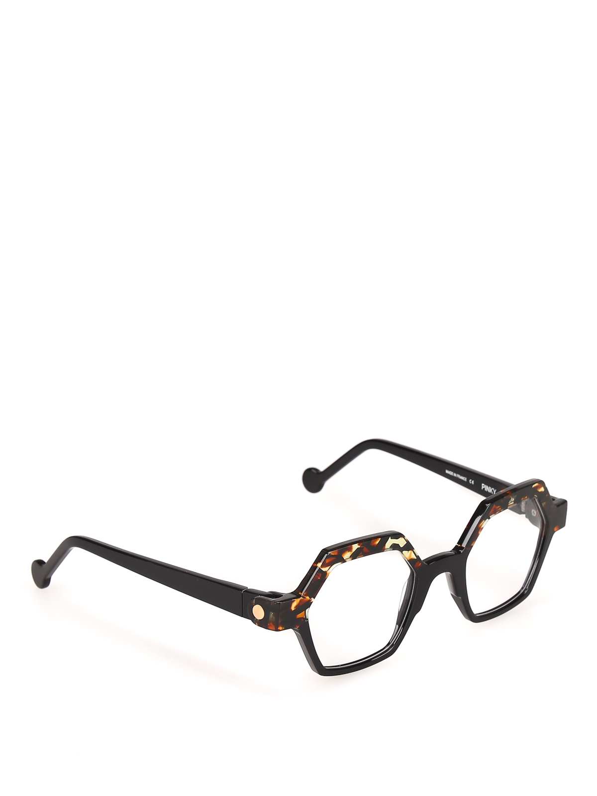 Anne&Valentin Pinky geometric optical glasses - Black|PINKY8A29