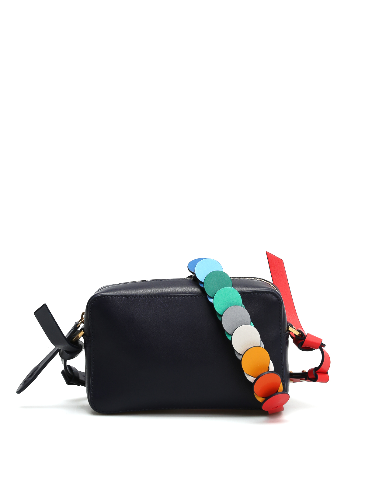 ショルダーバッグ・ポシェット ANYA HINDMARCH / Quilted two-tone leather shoulder bag Tube Shoulder Bag | Anya Hindmarch US