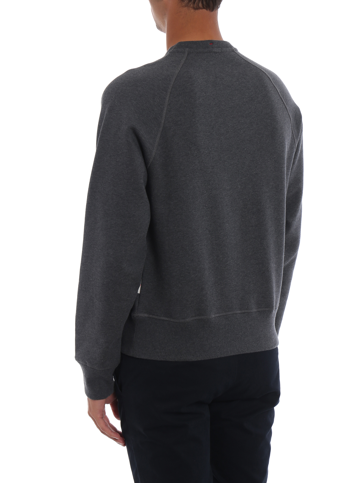 Moncler Grenoble Après-Ski slate grey sweatshirt