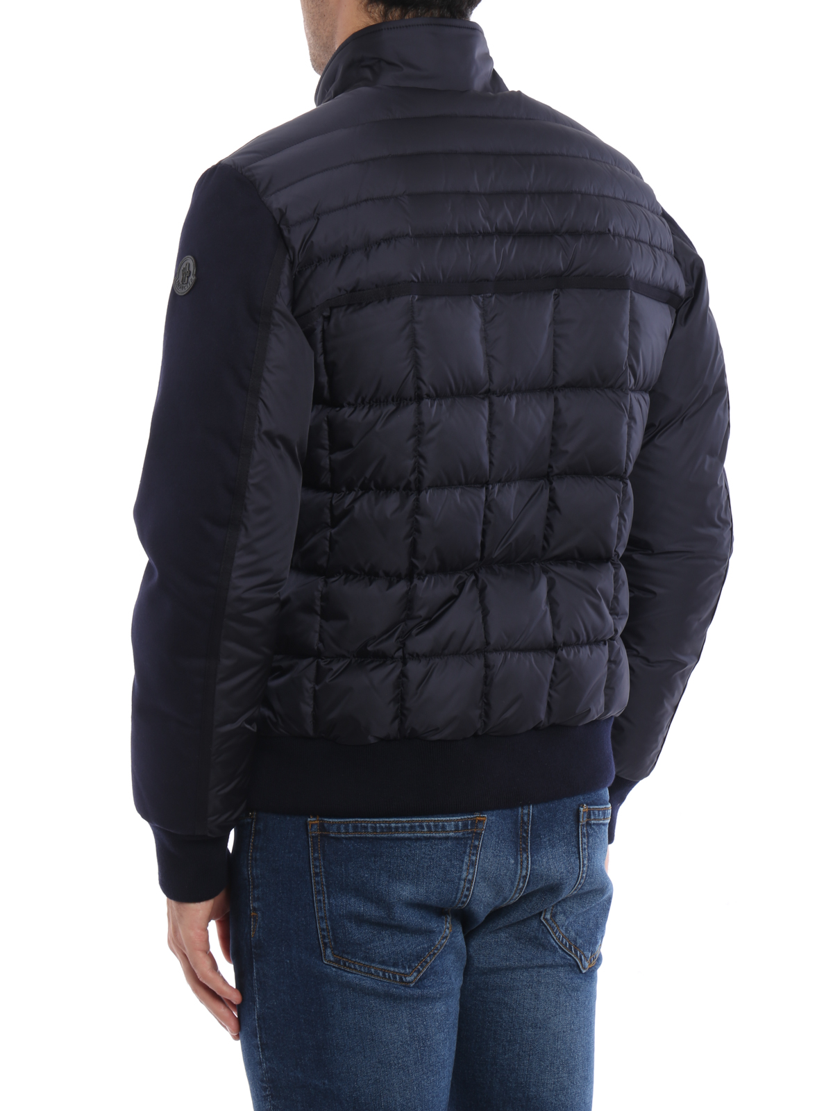 Padded jackets Moncler - Aramis nylon and wool padded jacket ...