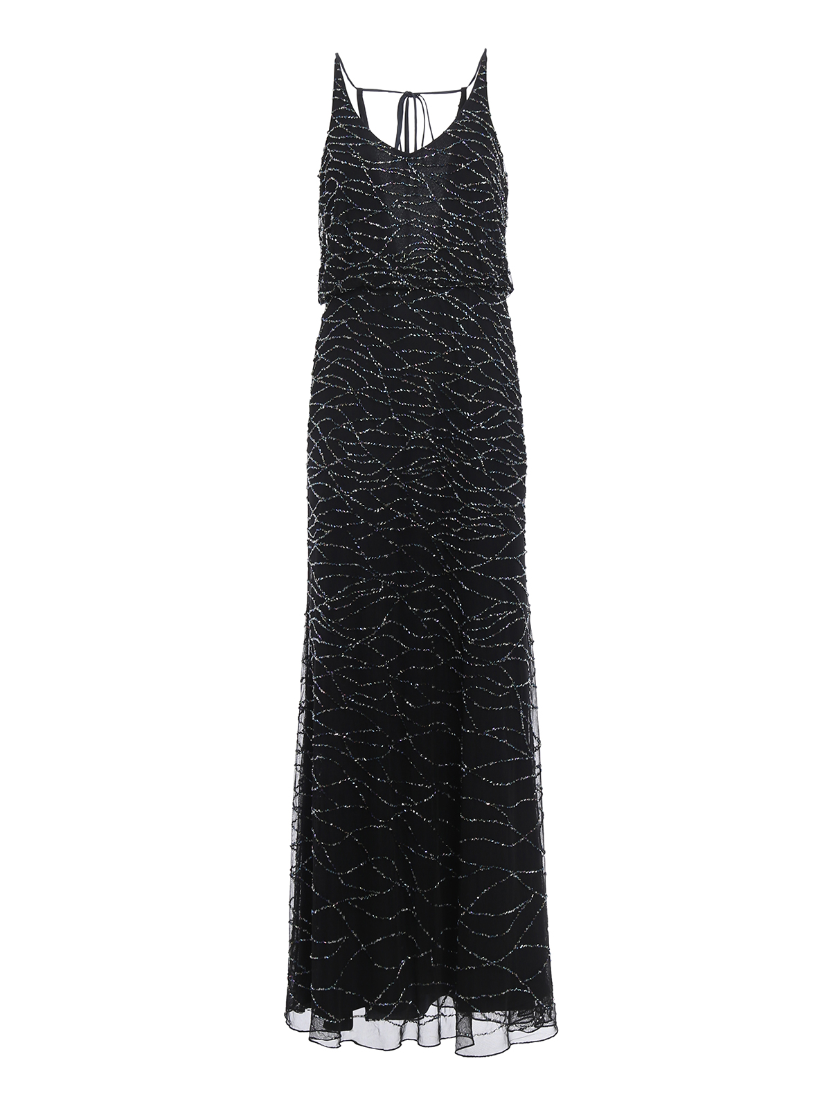 Armani collezioni black dress discount