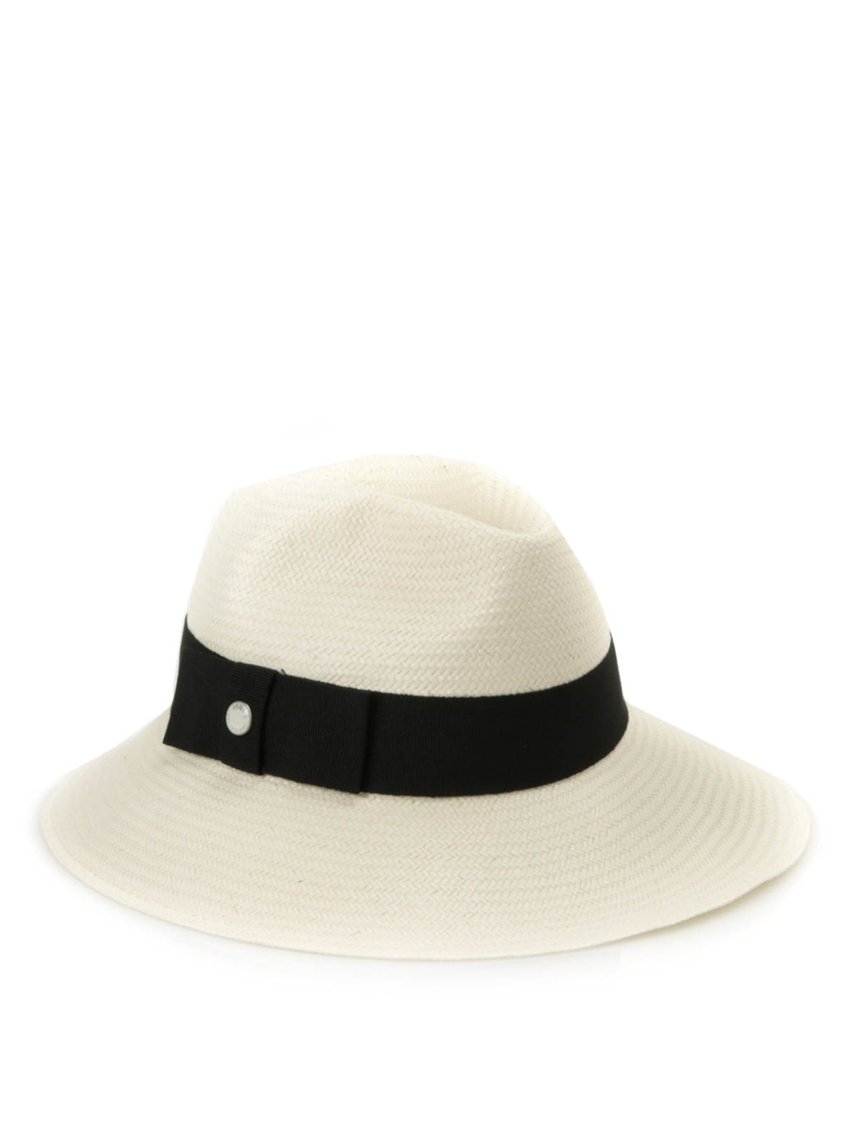 Armani Collezioni Woven paper hat - White|6972546P50500211 display picture 2