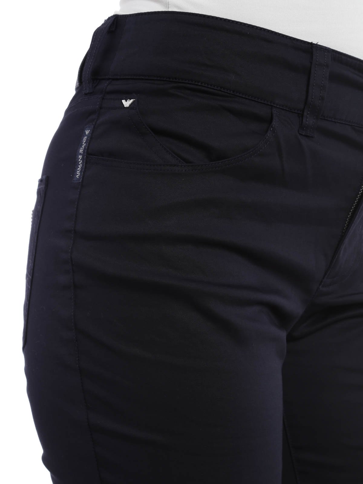 Armani Jeans white linen ladies trousers, flared/ wide leg, sz 26 Ital –  OffBeatMilan