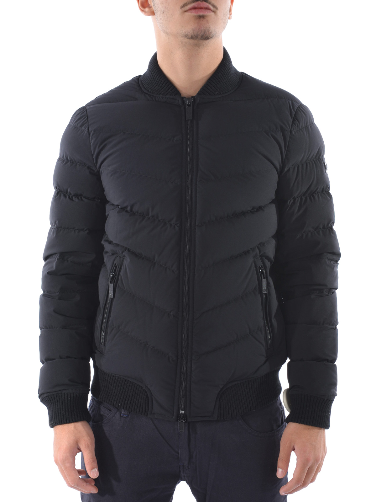 Bombers Armani Jeans - Quilted zip -