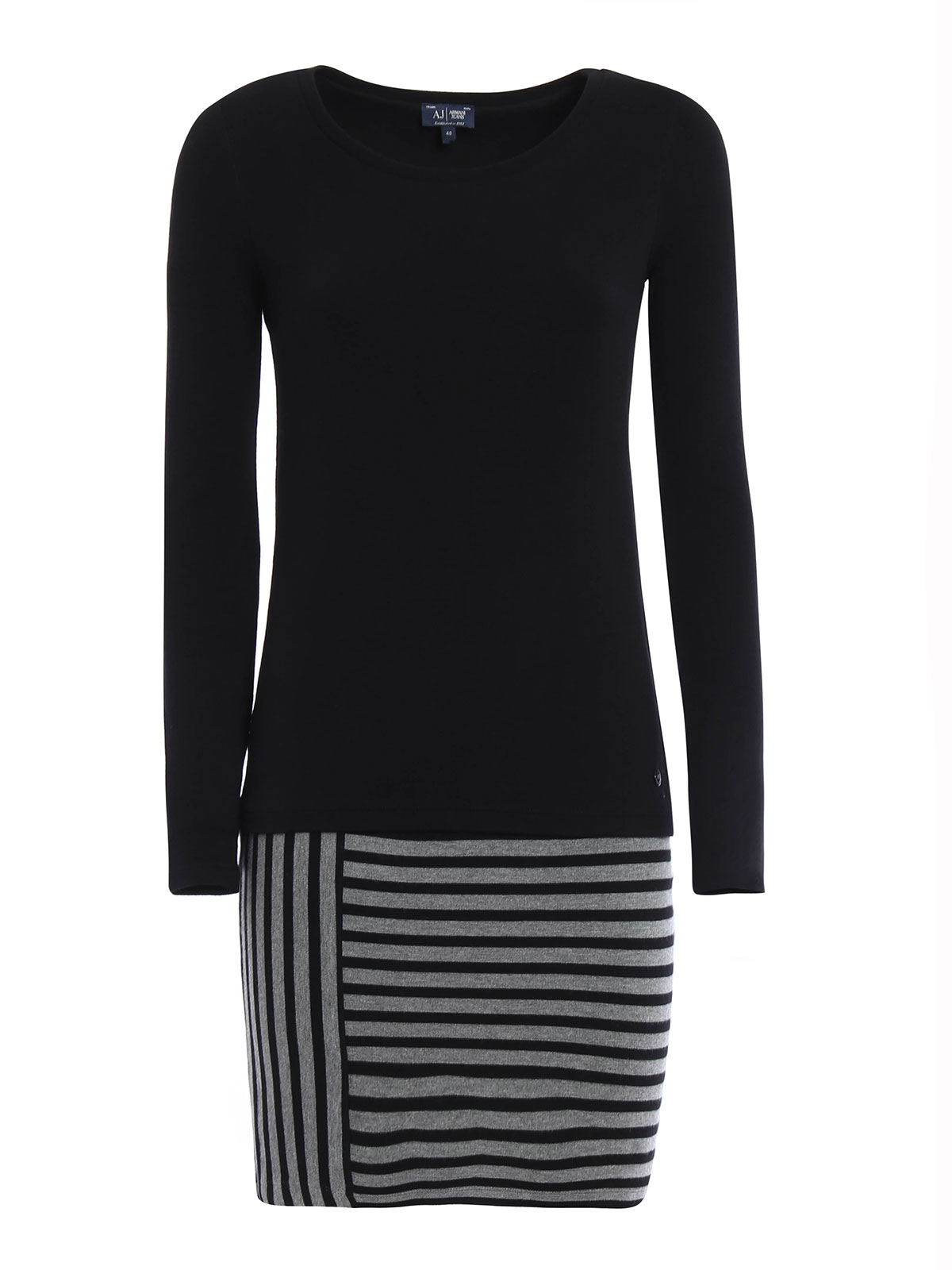 Armani Jeans Jersey tight dress - Black - Women|6X5A815J0KZ1200
