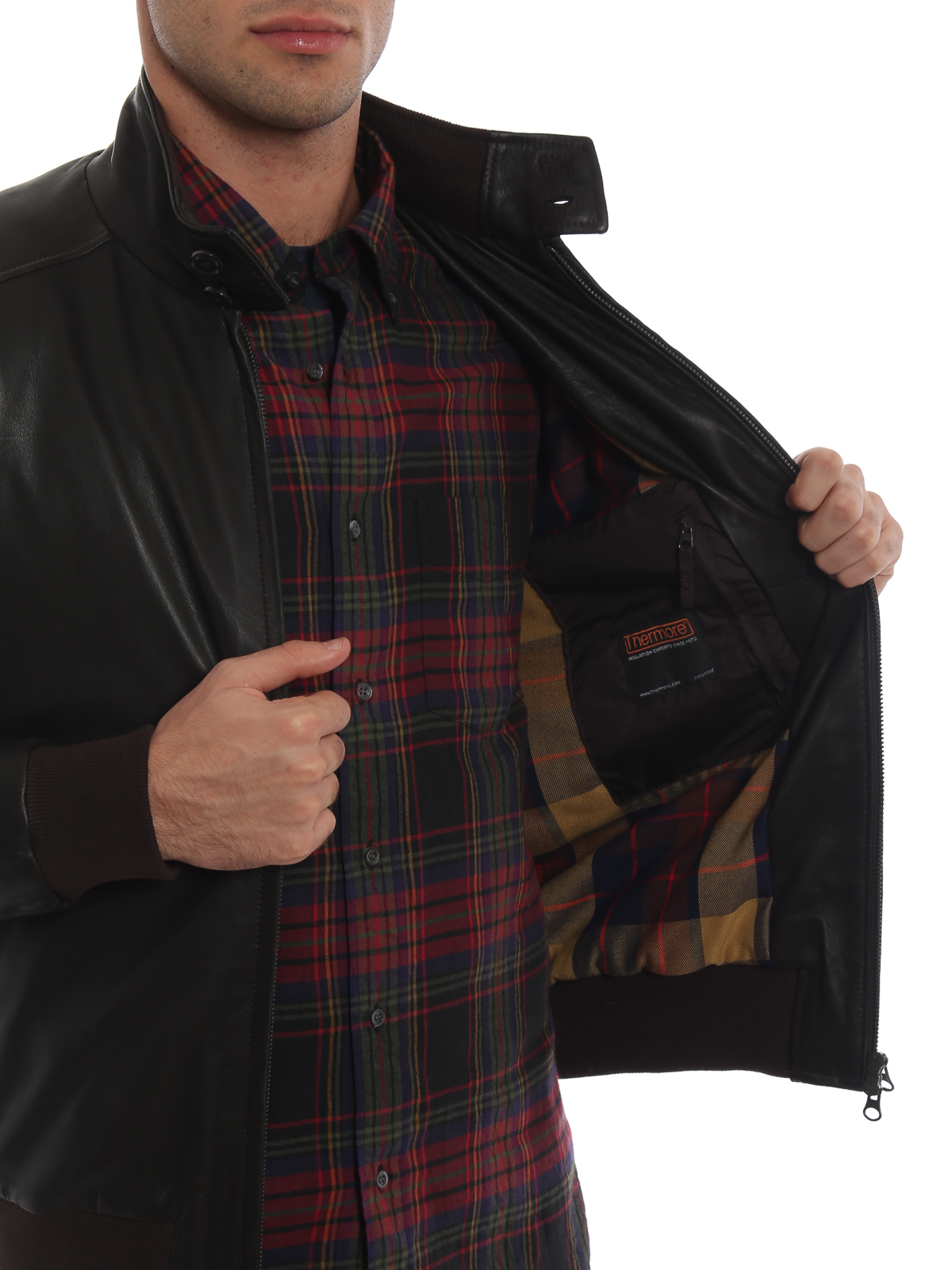 Leather jacket Aspesi - Steve leather jacket - CG96G78701331