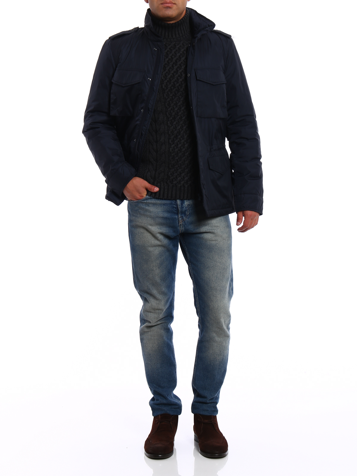 Vento nylon taffeta mini field jacket | Aspesi