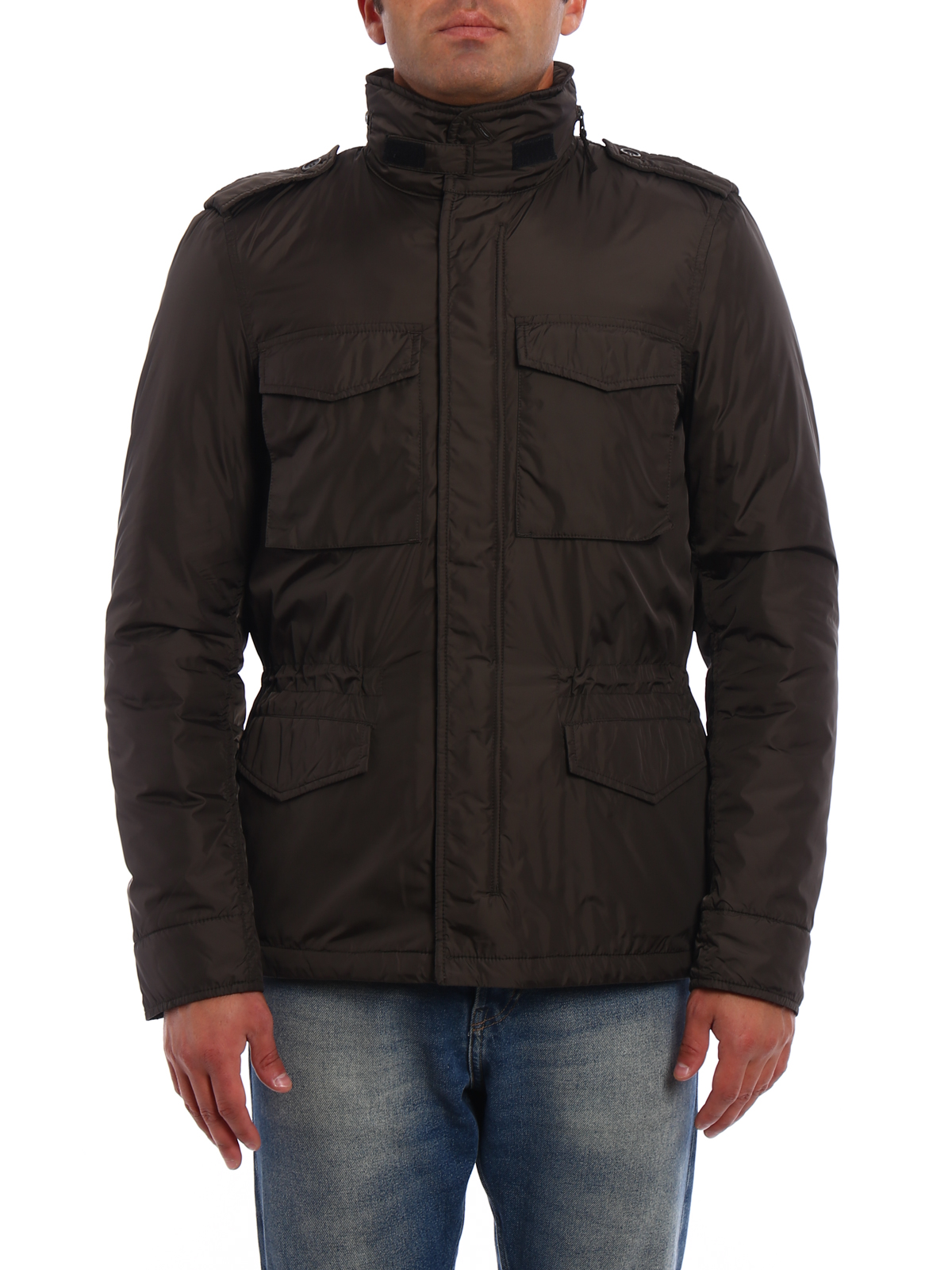 Padded jackets Aspesi - Minifield Wool Vento jacket - 2I17795485327