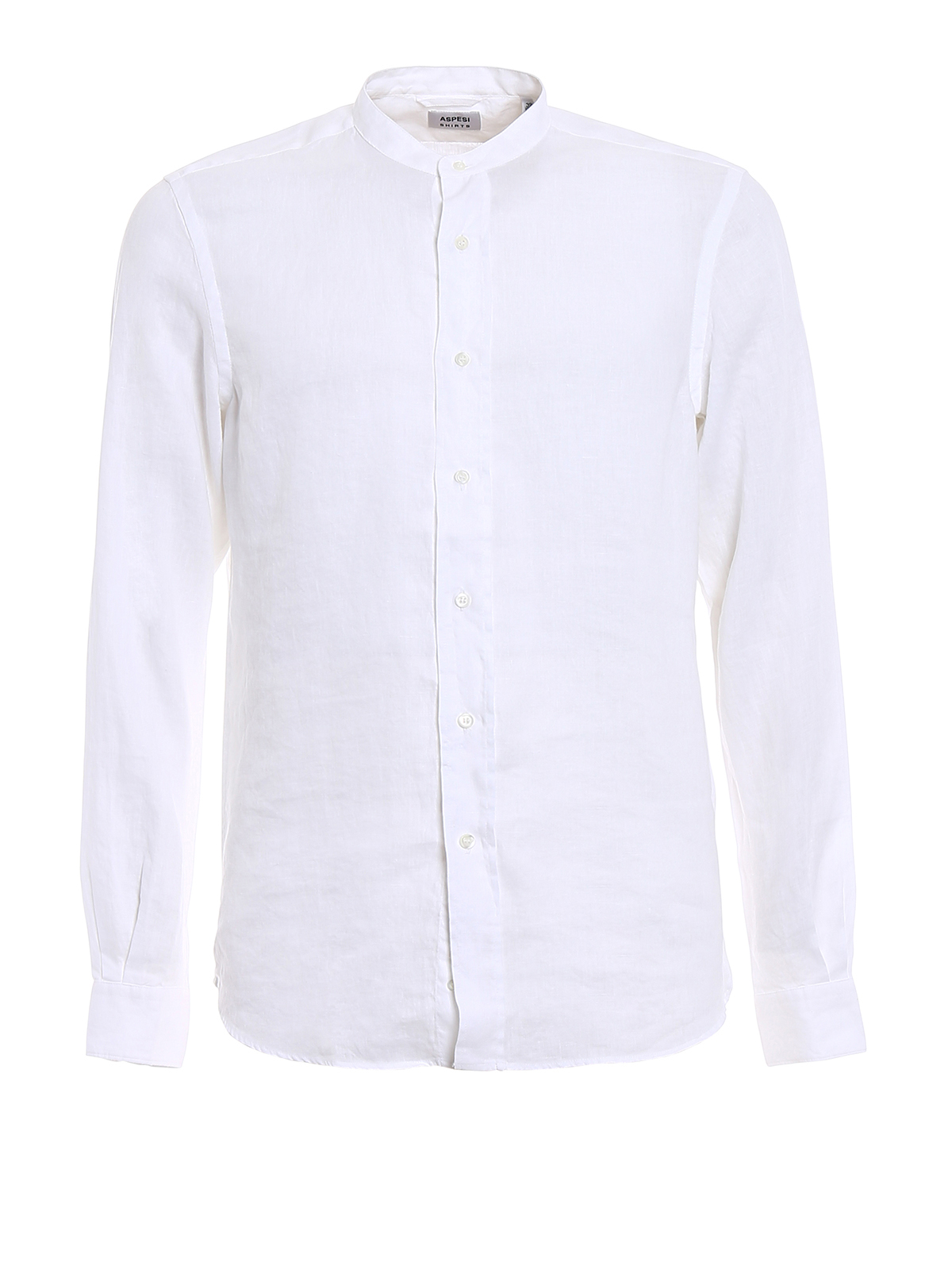 Shop Aspesi Camisa - Bruce In White