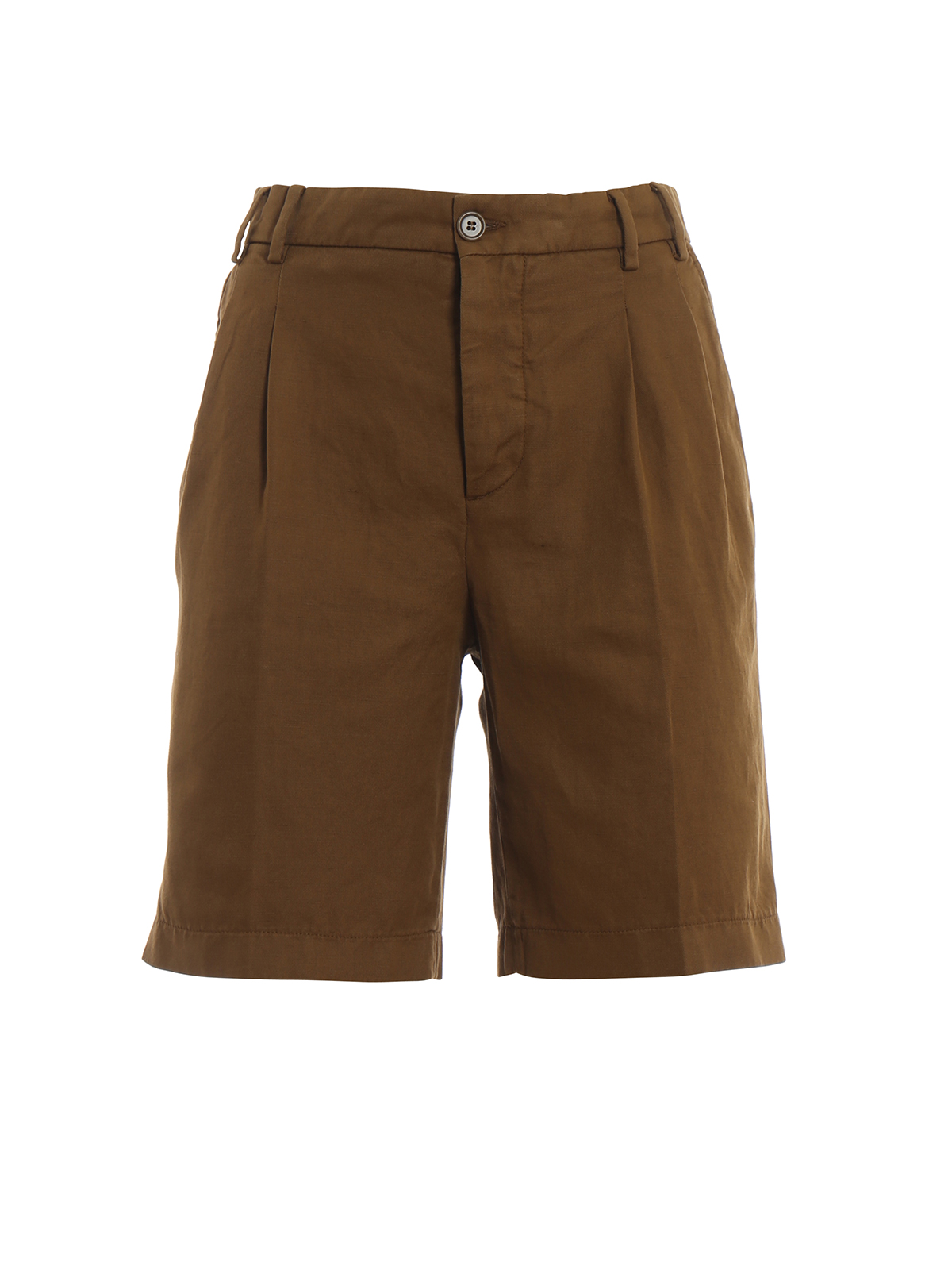 Buy Burnt Umber Brown Mid Rise Flat Front Trousers for Men Online  Tata  CLiQ