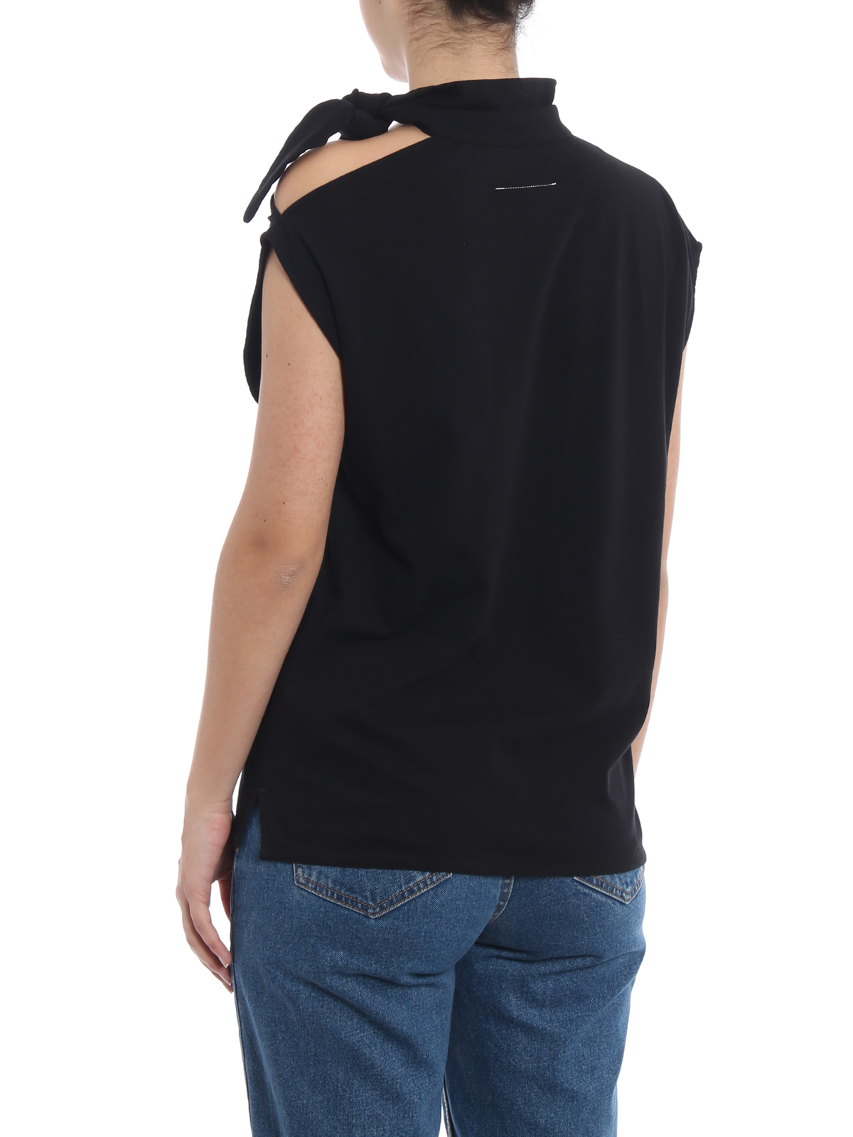 MM6 Maison Margiela トップ/タンクトップ - 黒|S32NC0515S21058900