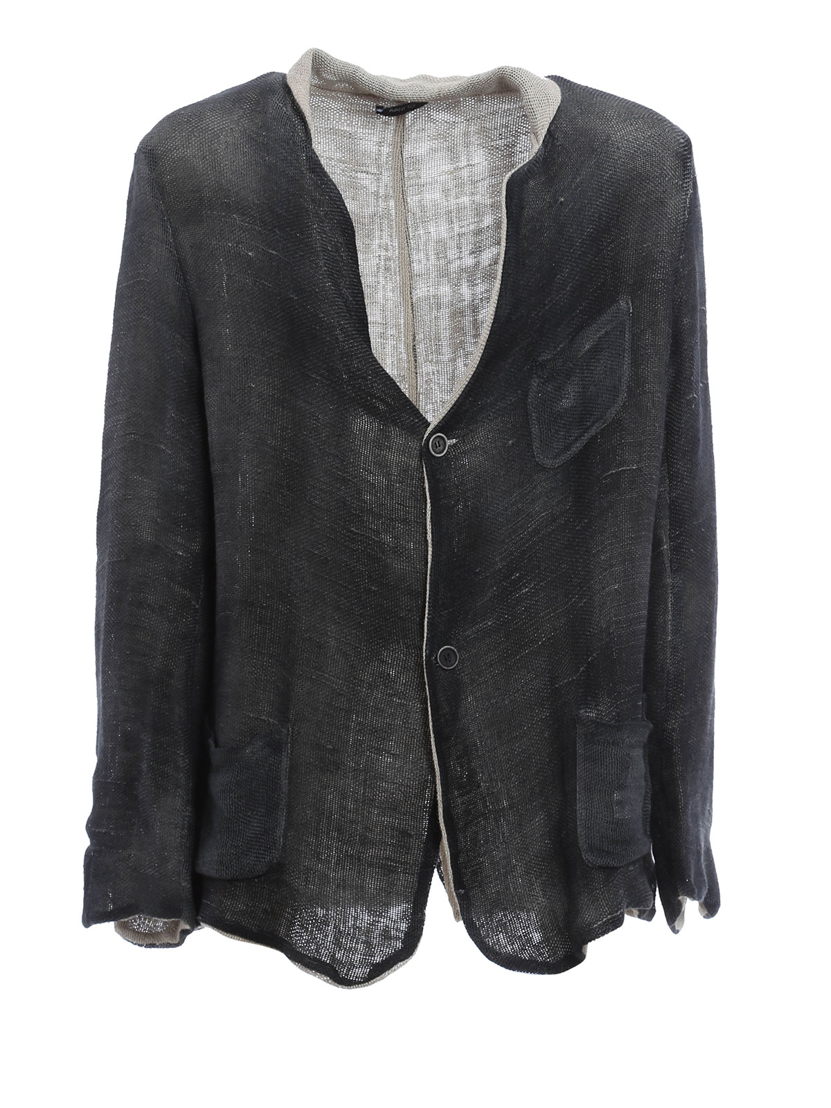 Jute blazer discount