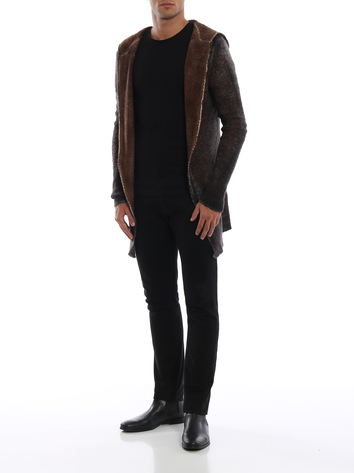 Men's Nero Lamb Leather Reversible to Cashmere Jacket