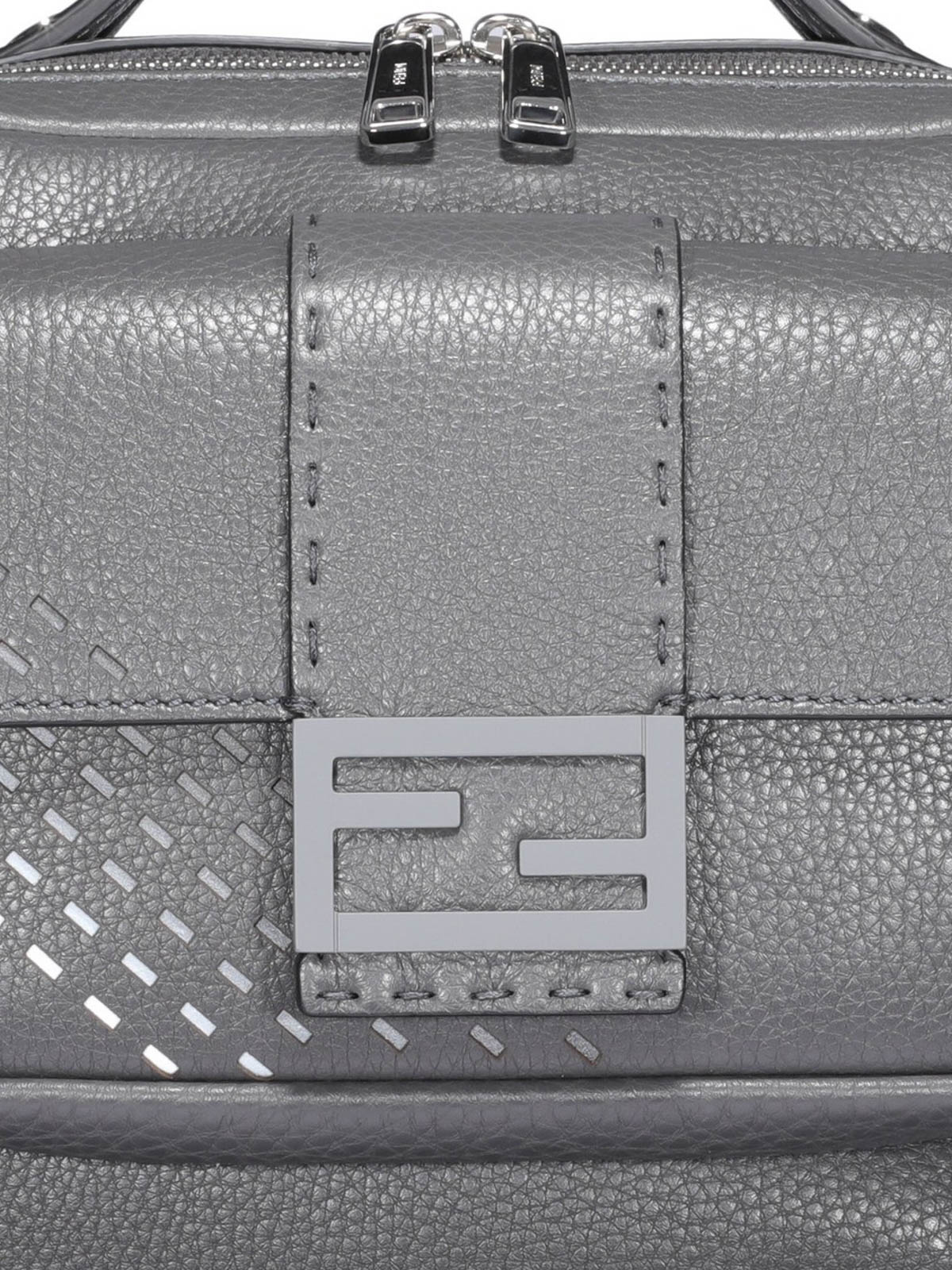 Baguette Leather Grey