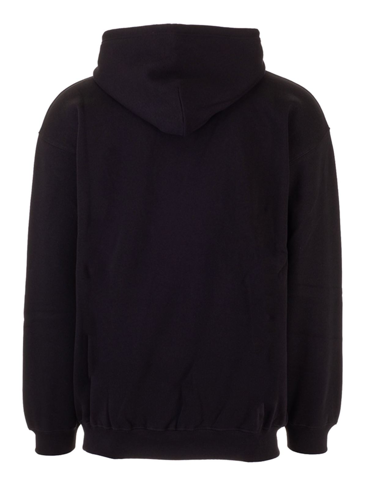 Balenciaga Soccer hoodie in black Black Men 570811TJVE11034