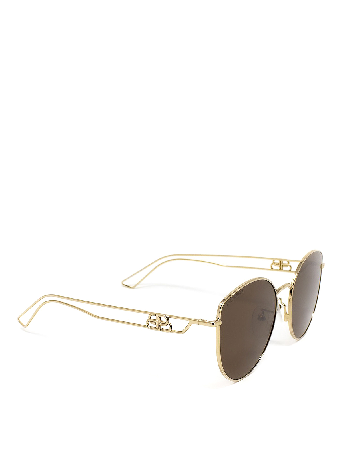 Balenciaga Metal sunglasses - Gold - Women|BB0059SK002