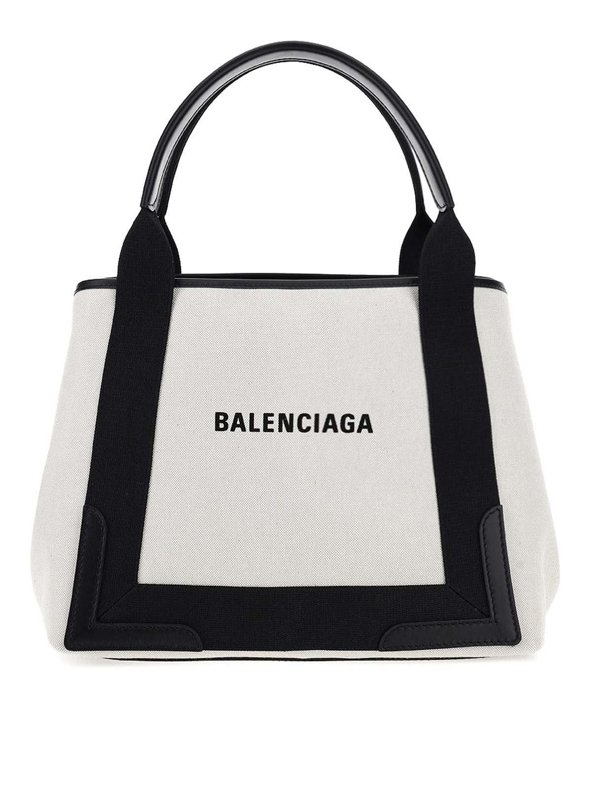 Balenciaga Canvas Tote Bag In White